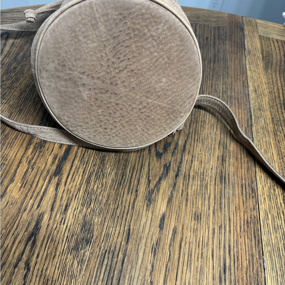Coach Tan Drawstring Bucket Shoulder Bag - Picture 8 of 9
